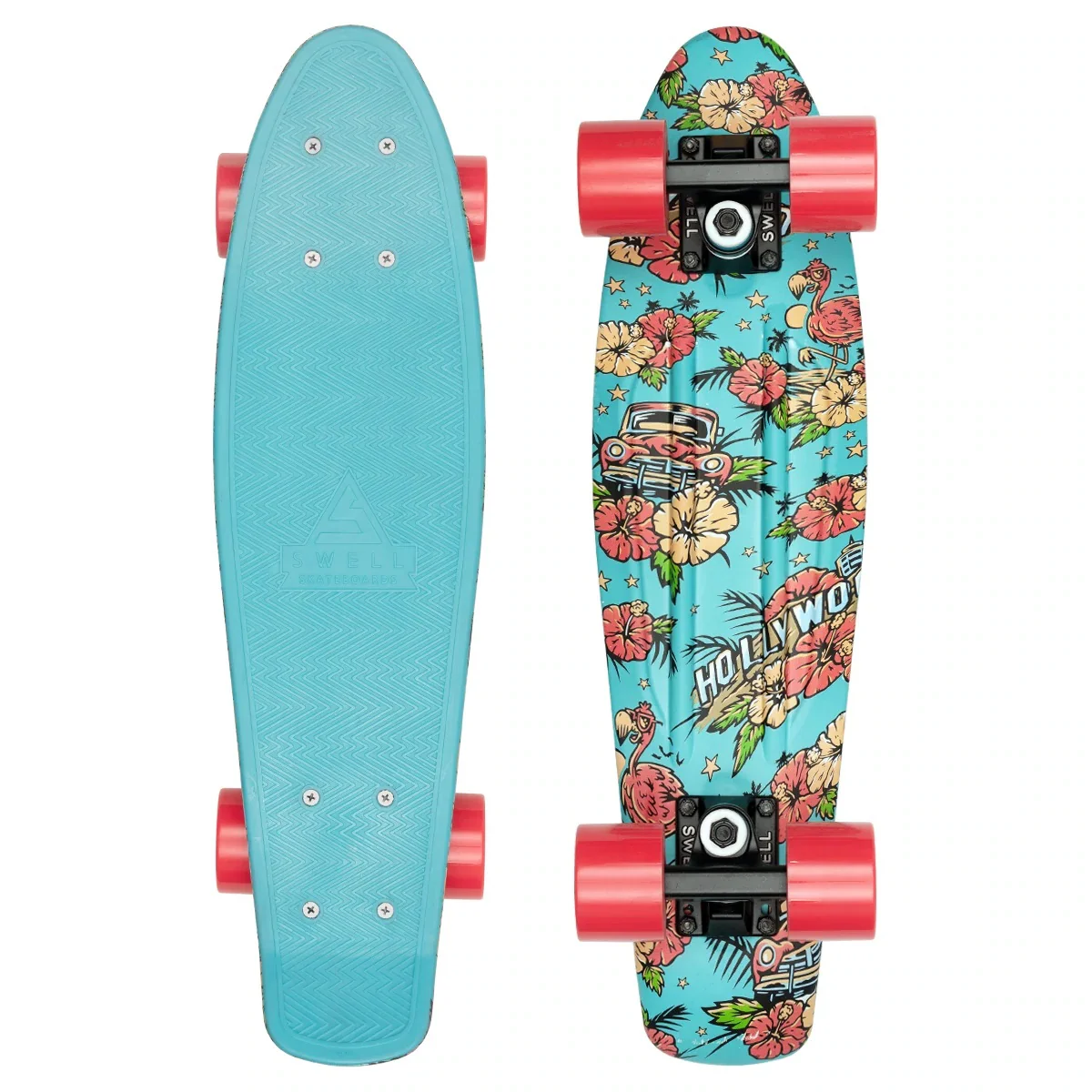 Swell Hollywood Flamingo Cruiser Complete 22″ - Teal
