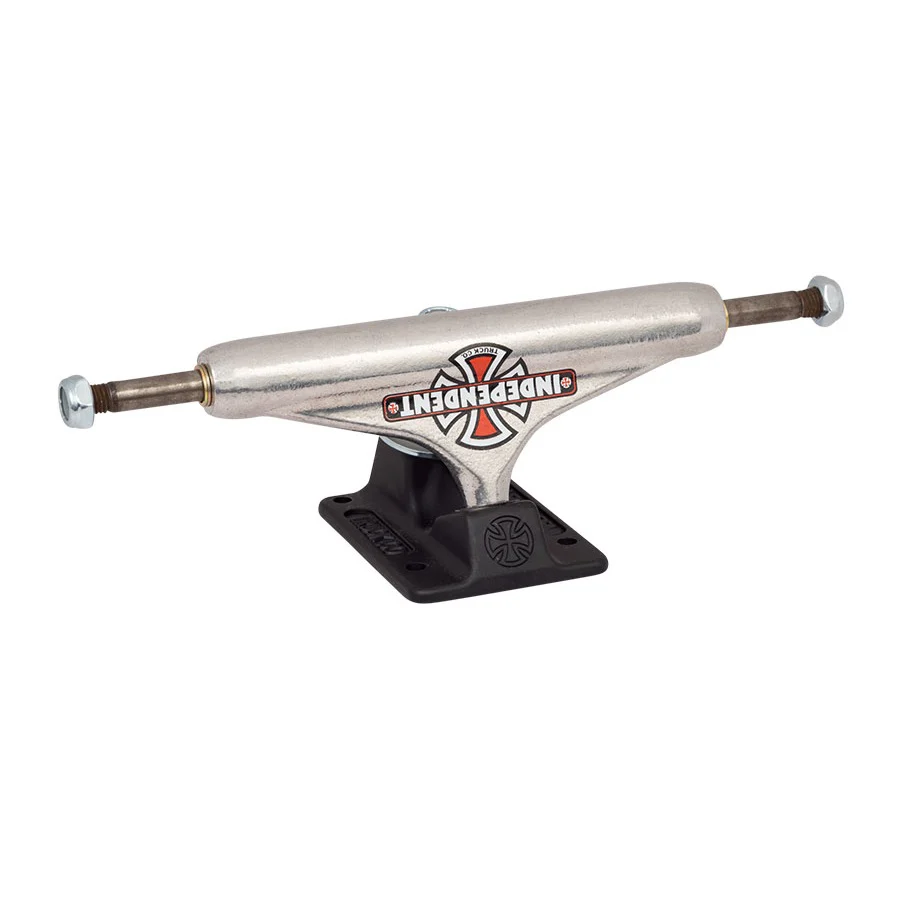 Independent Trucks 159mm Stage 11 Forged Hollow Vintage Cross Standard - Silver/Black (Set of 2) - Image 2