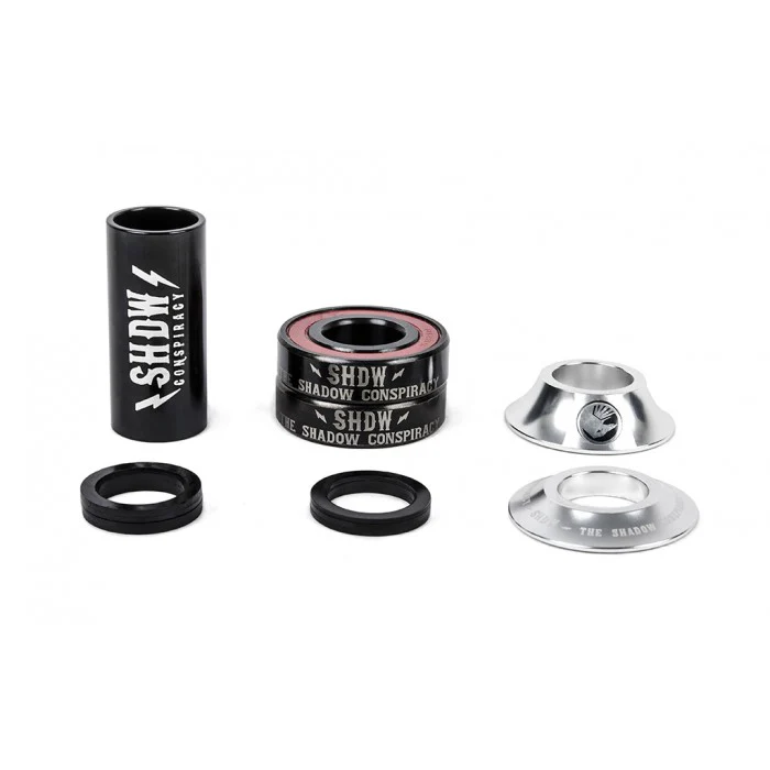 Shadow Conspiracy BMX Stacked Mid Bottom Bracket 19mm - Polished