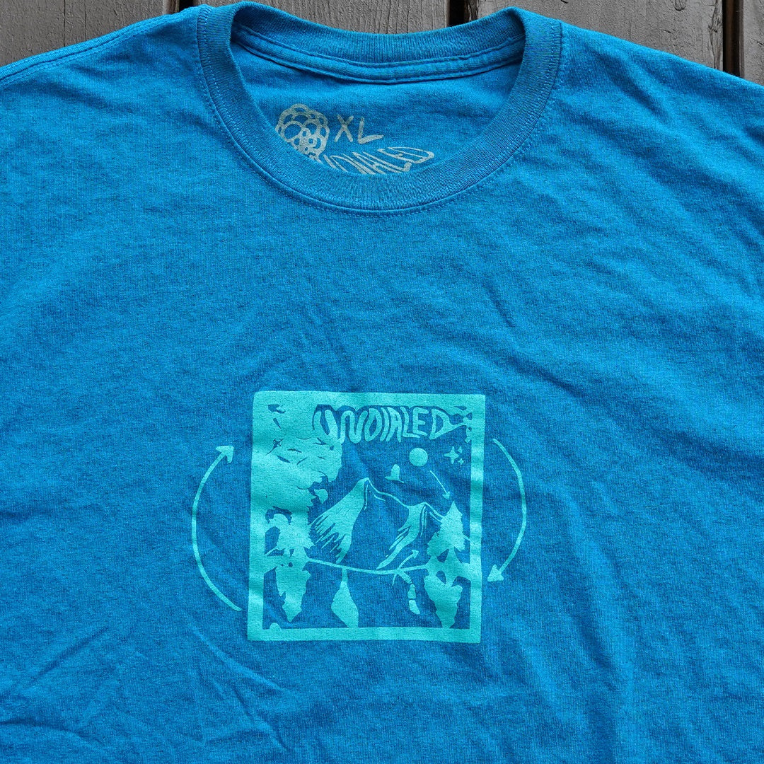 Undialed Environment Tee - Blue - Image 2