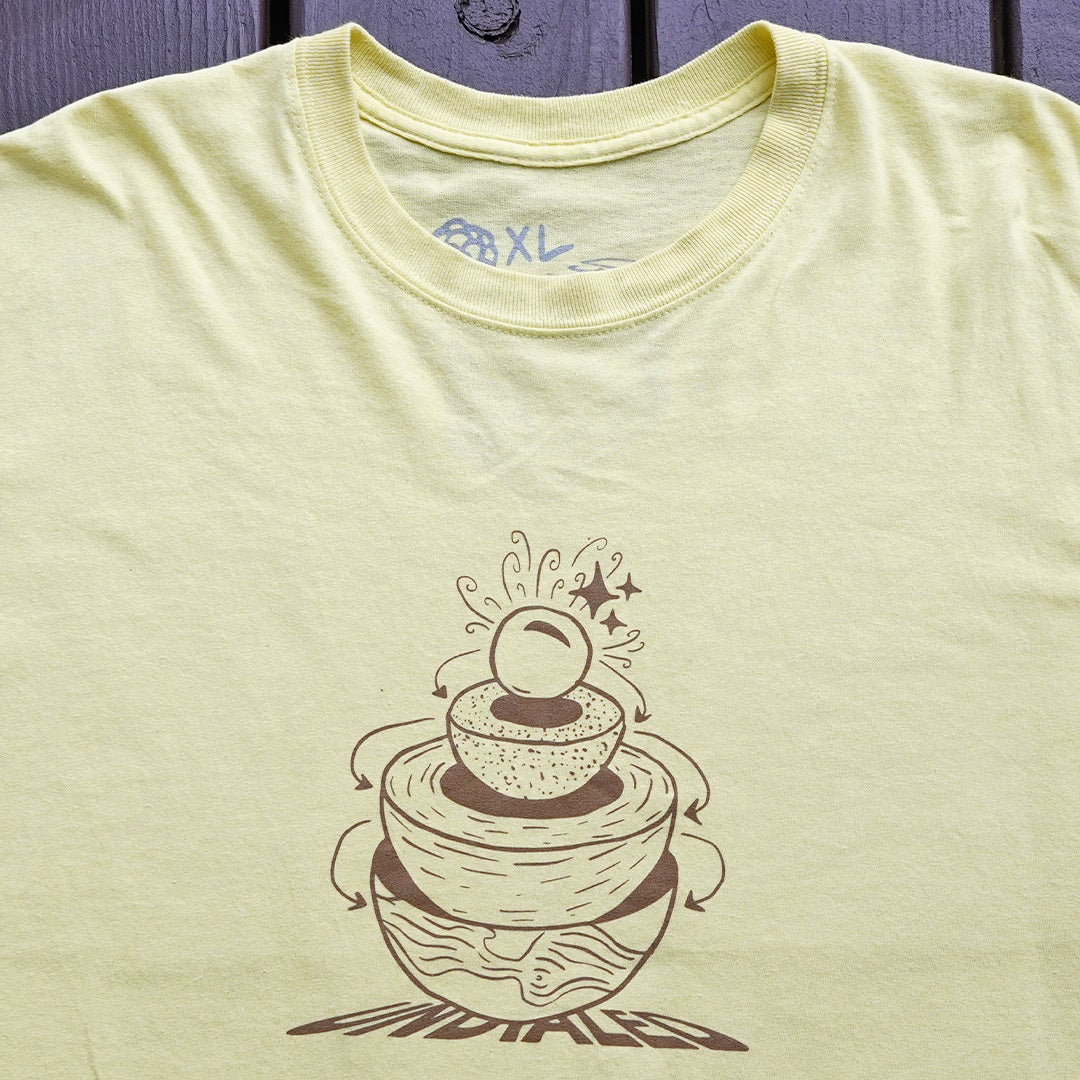 Undialed Geothermal Tee - Yellow - Image 2