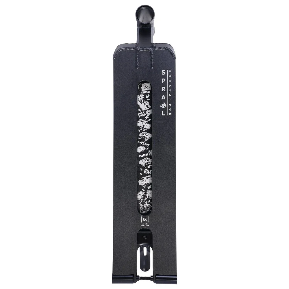 UrbanArtt Sprawl Max Peters Deck 5.5″ x 22″ - Black - Image 3
