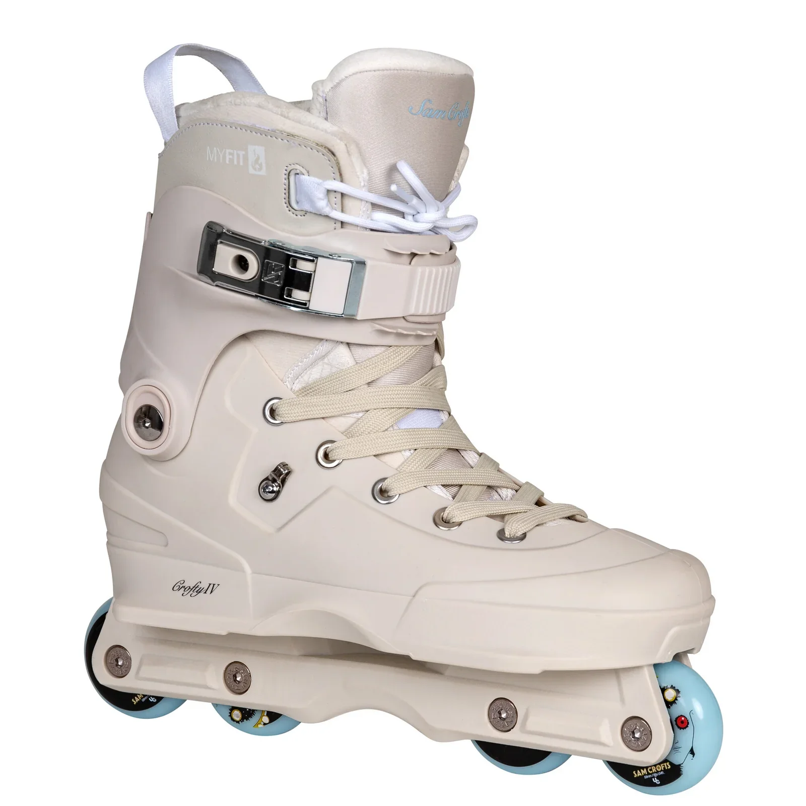 USD Aeon Sam Crofts IV Skates Aggressive Inline Complete - Cream - Image 2