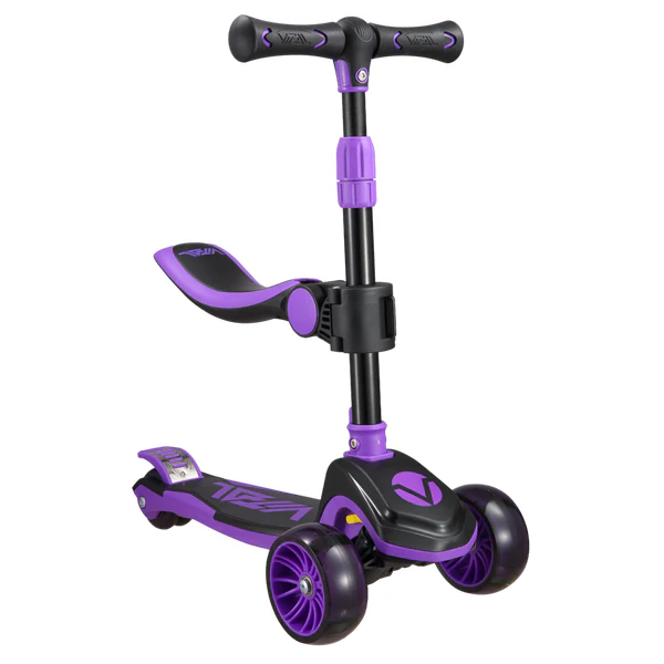 Vital TYKE 3 Wheel Scooter - Purple - Image 2