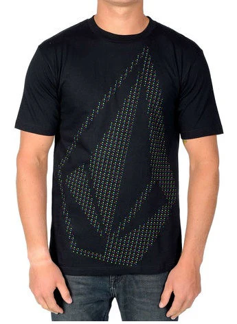 Volcom Tee Skullphone Stone - Black