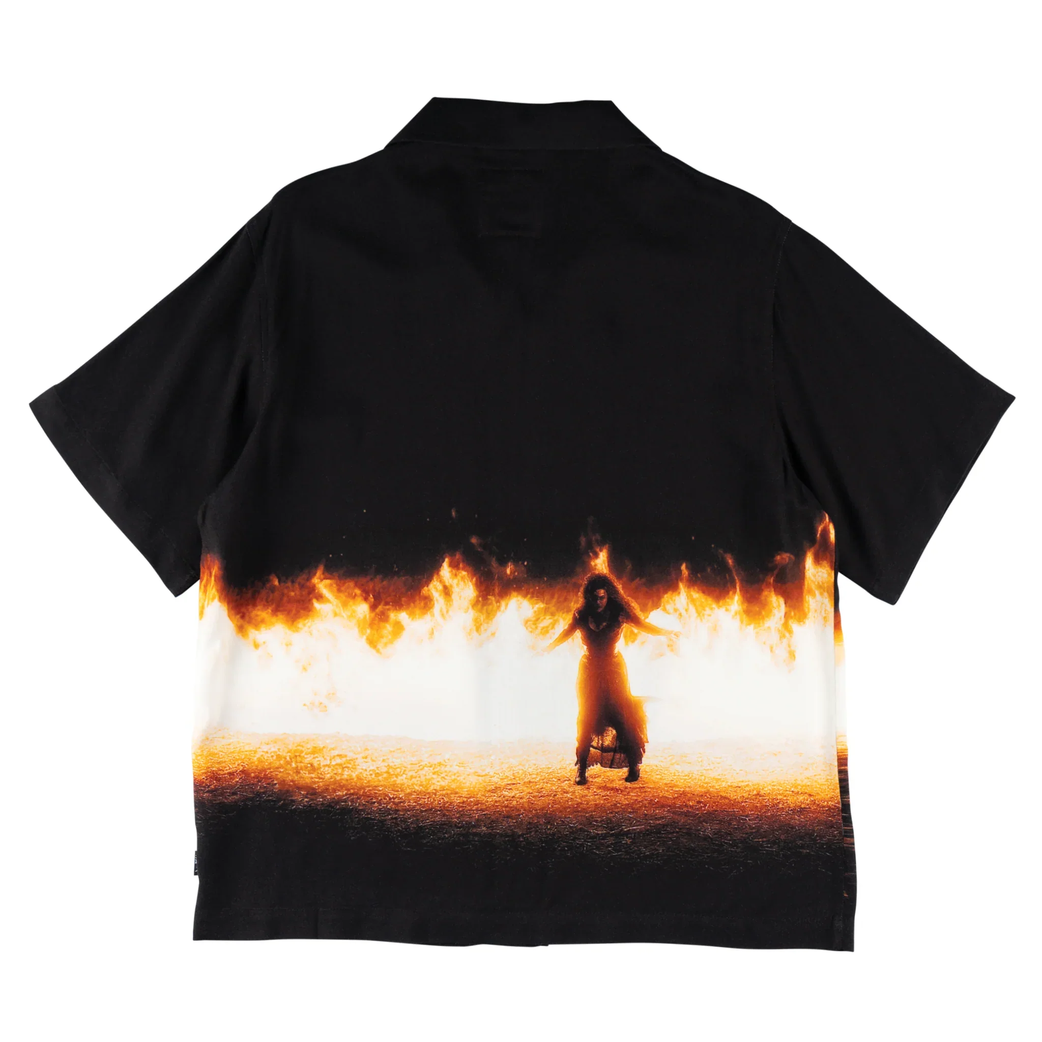 Welcome x Harry Potter Burrow Burn Rayon Shirt - Black - Image 2