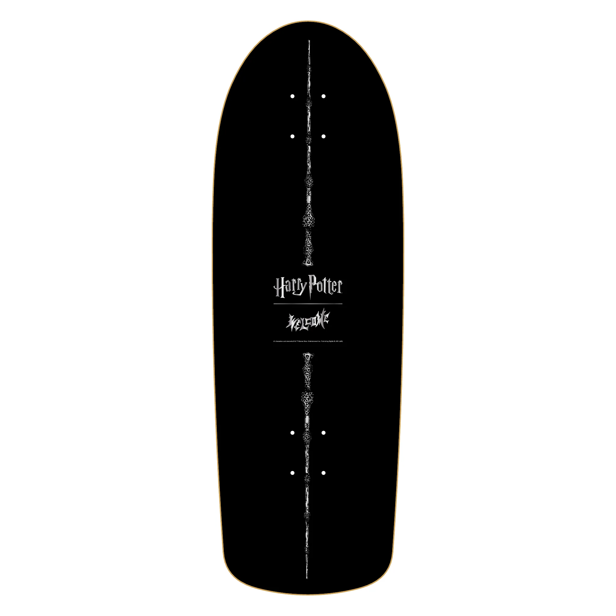 Welcome x Harry Potter Dementor On Boar Deck - 10.1″ Black - Image 2