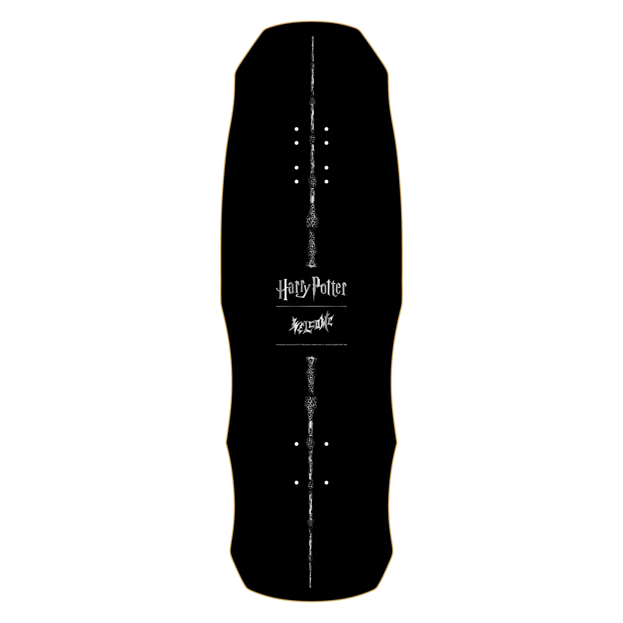 Welcome x Harry Potter Voldemort on Dark Lord Deck - 9.75″ Dark Green Stain - Image 2
