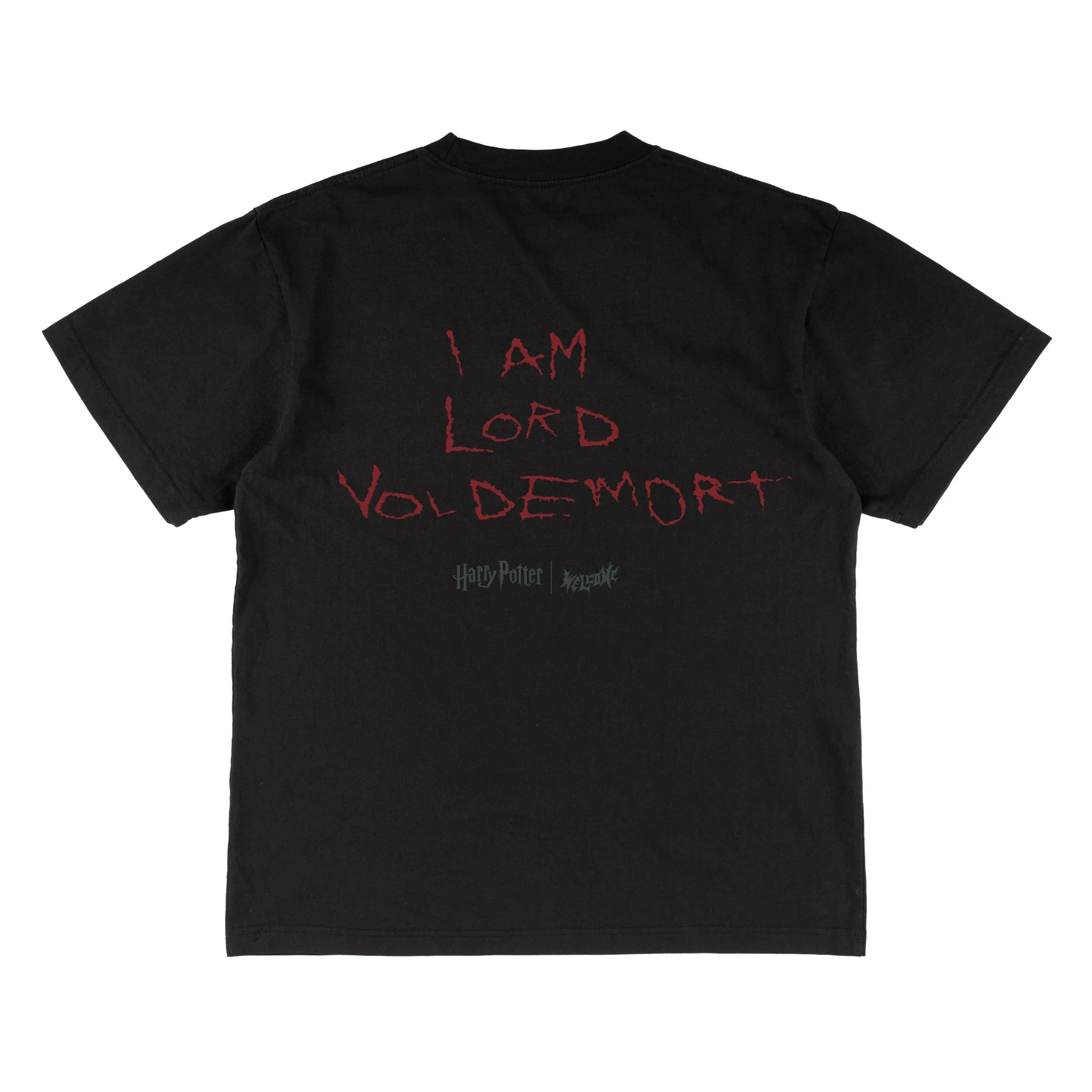 Welcome x Harry Potter Voldemort Boxy Garment-Dyed Tee - Black - Image 2