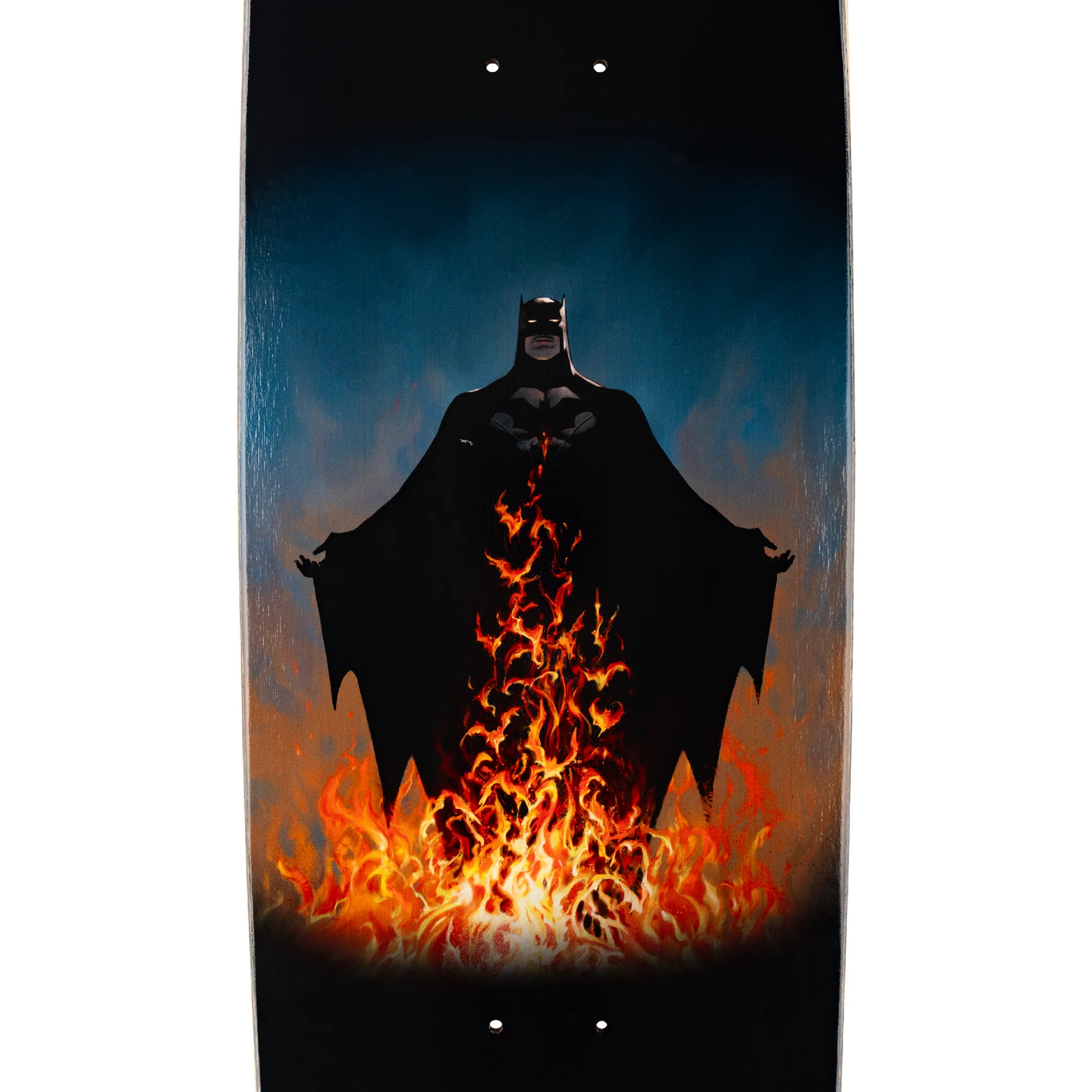 Welcome x Batman Bat Flames on Boline 2.0 Deck - 9.5″ Black - Image 2