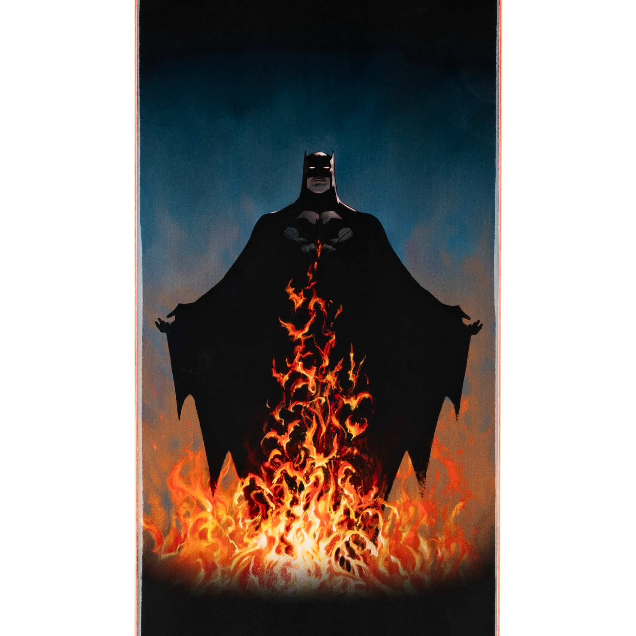 Welcome x Batman Bat Flames on Popsicle Deck - 8.5″ Black - Image 2