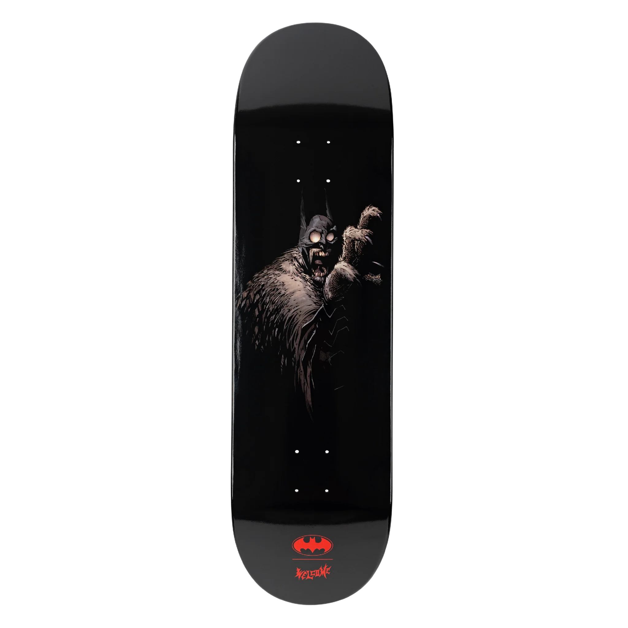 Welcome x Batman Batmonster on Popsicle Deck - 8.75″ Black