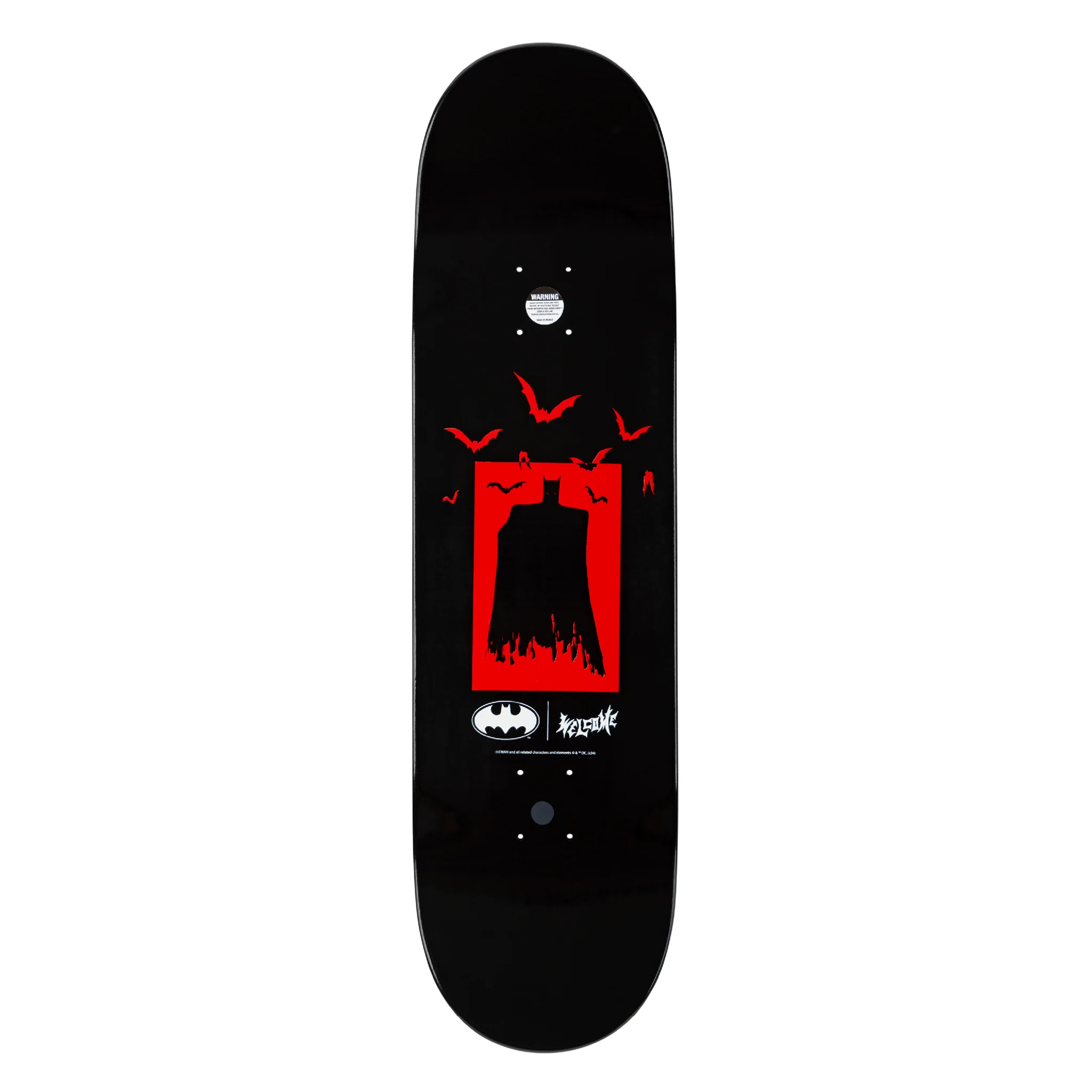 Welcome x Batman Batmonster on Popsicle Deck - 8.75″ Black - Image 3