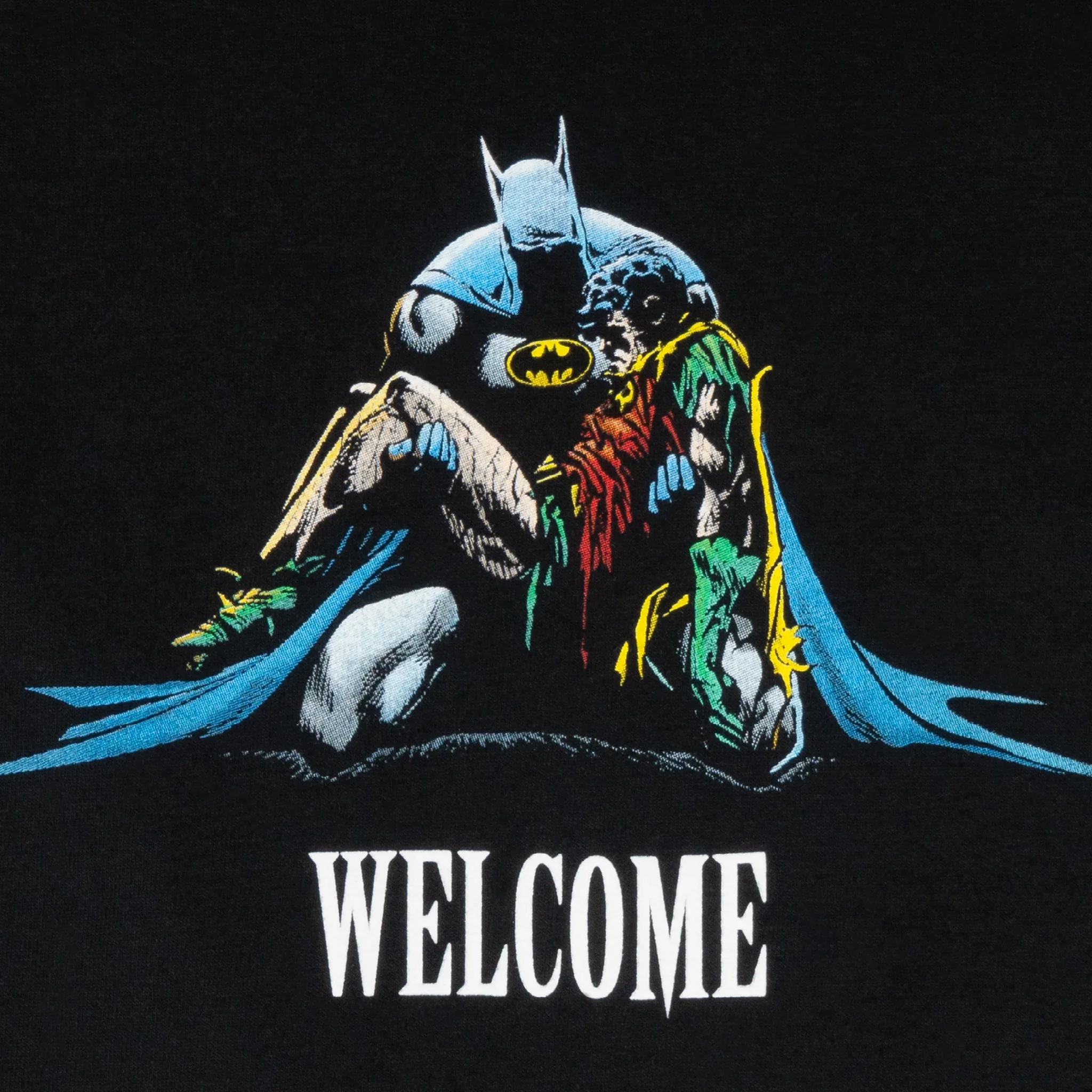 Welcome x Batman Death in The Family Tee - Black - Image 3