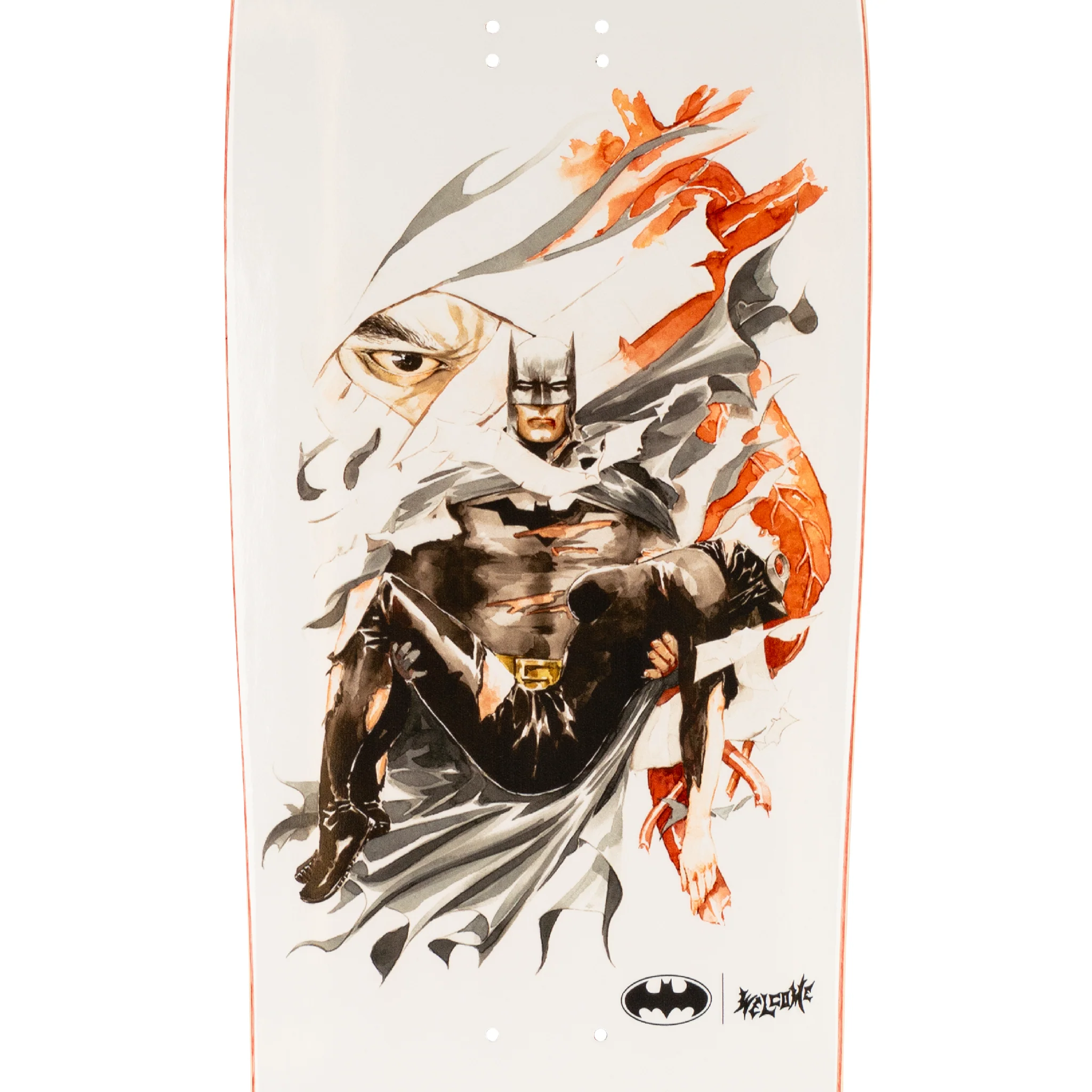 Welcome x Batman Heart of Hush on Gaia Deck - 9.6″ Bone White - Image 2