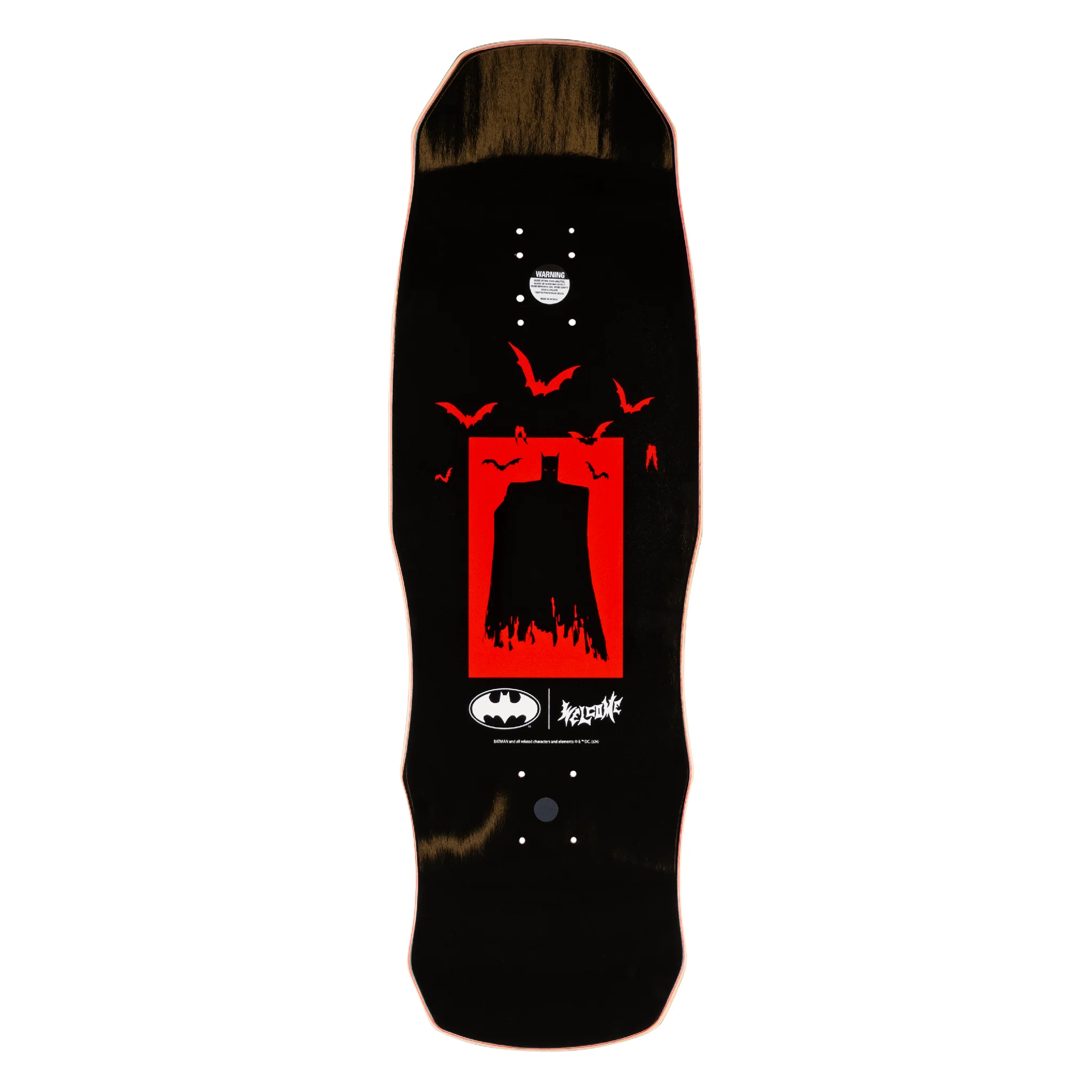 Welcome x Batman Talons on Dark Lord Deck - 9.75″ Red/Black Dip - Image 3