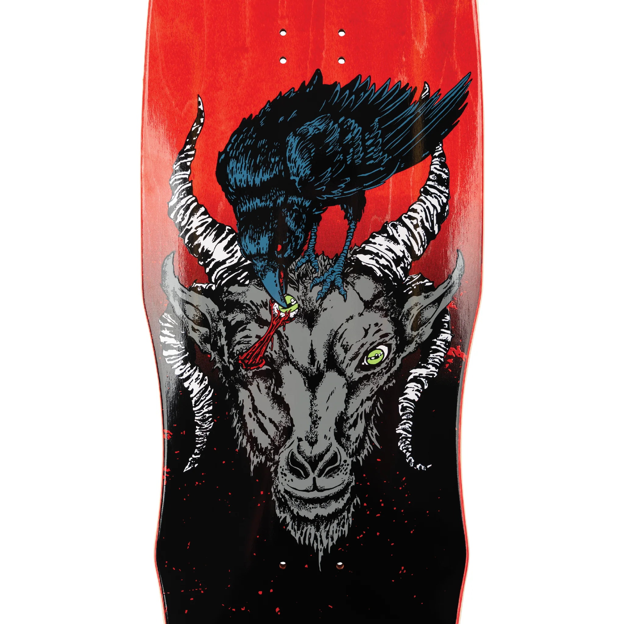 Welcome x Slipknot Spit It Out on Dark Lord - 9.85" Black/Red Stain - Image 3