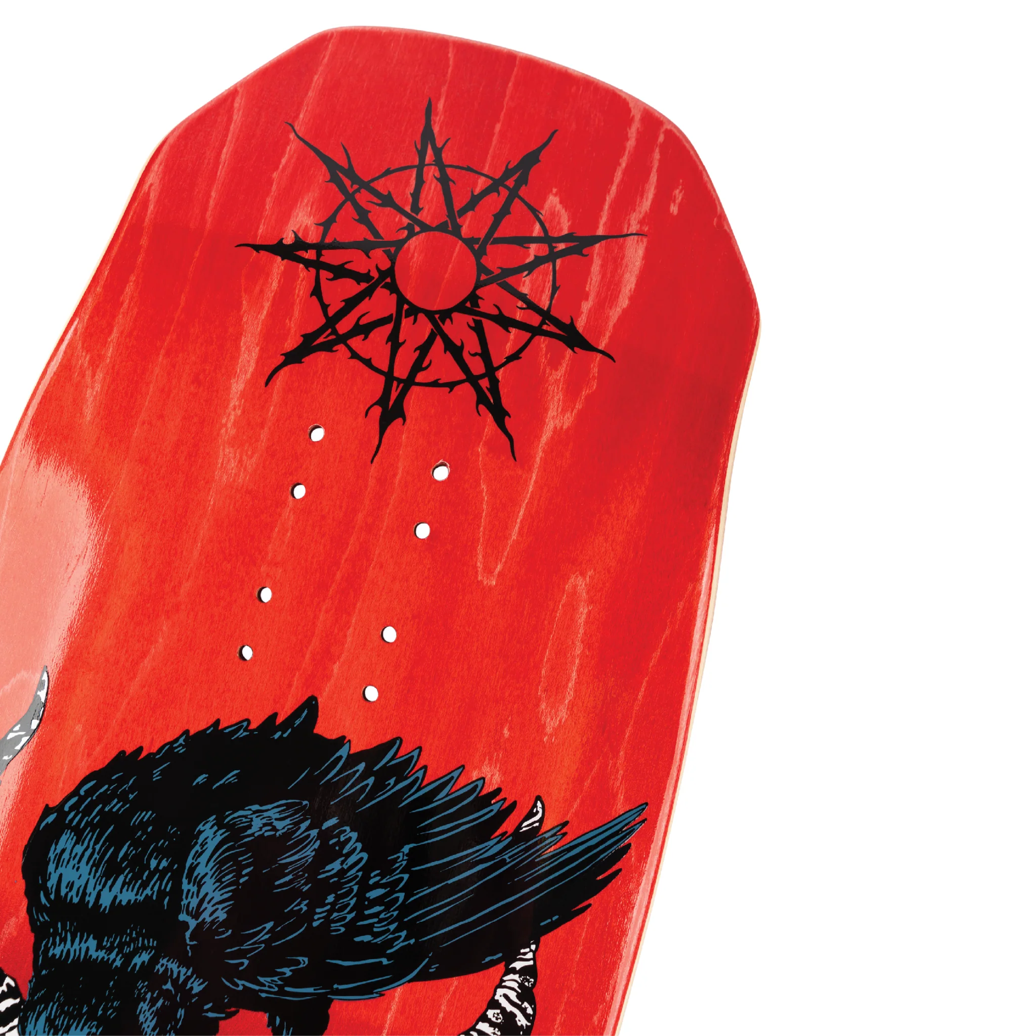 Welcome x Slipknot Spit It Out on Dark Lord - 9.85" Black/Red Stain - Image 5