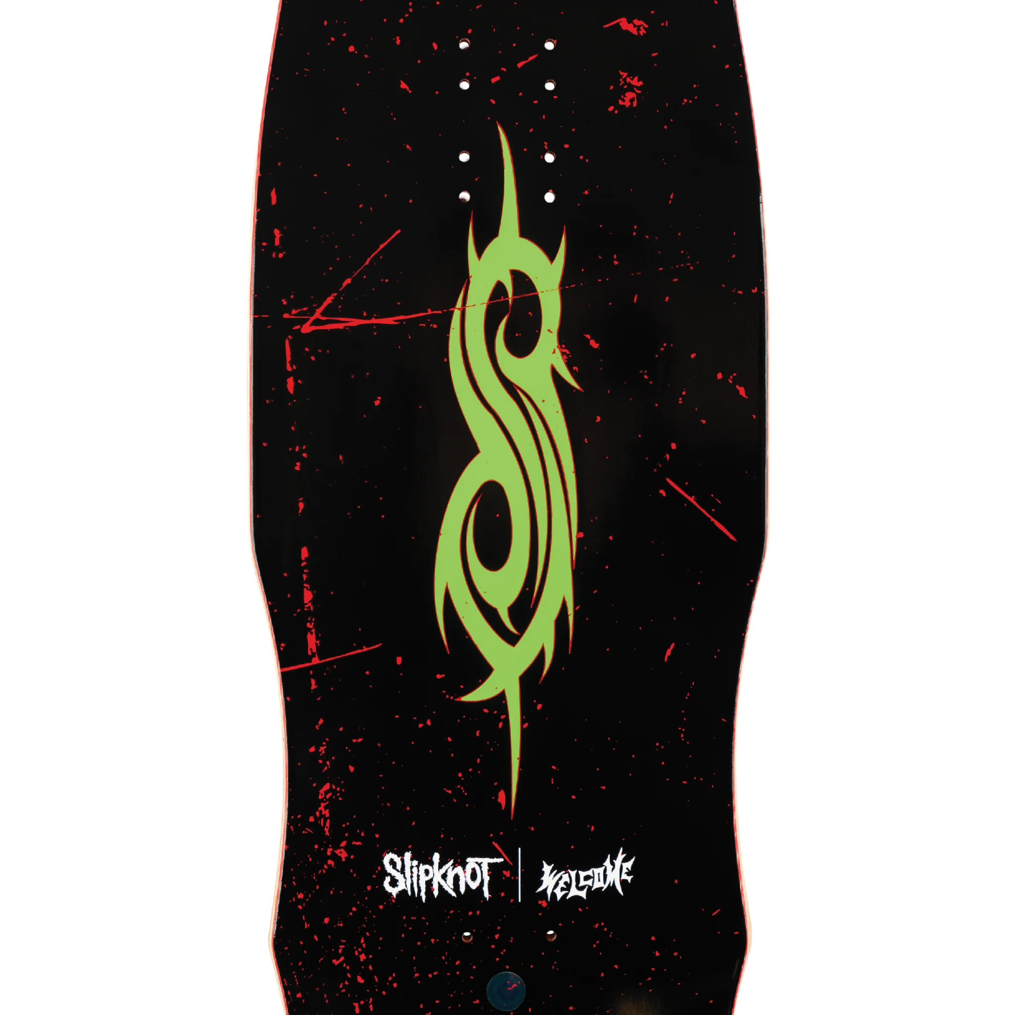 Welcome x Slipknot Spit It Out on Dark Lord - 9.85" Black/Red Stain - Image 6